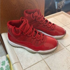 Jordan Red Athletic Shoes